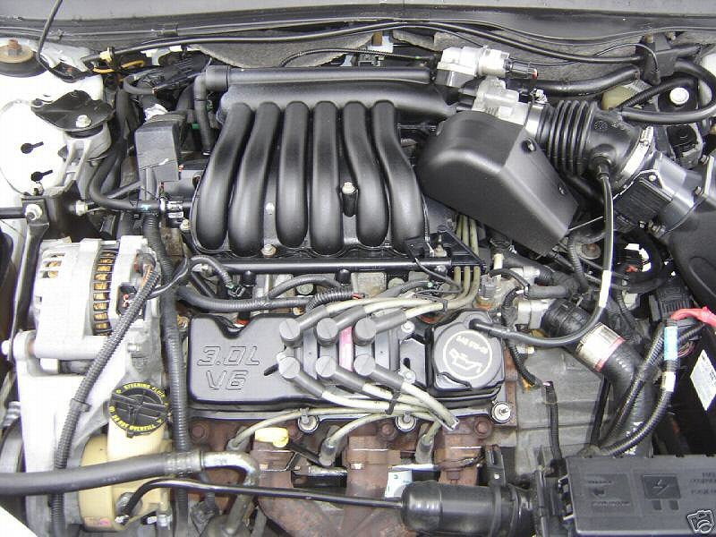 2002 Ford taurus engine compartment diagram