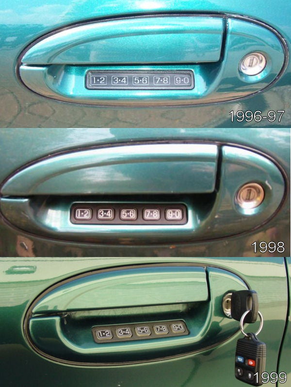 1996 Ford taurus keyless entry #5